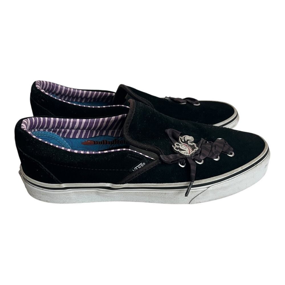 Vans X Disney Nightmare Before Christmas Slip On Sneakers Shoes Size 10.5